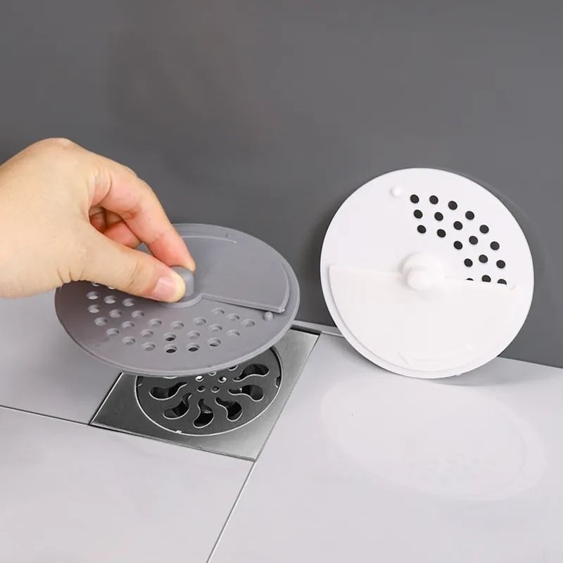 (Pimenova) Penutup Lubang Saringan Kamar Mandi Floor Drain Silikon Filter Silicone Wastafel Anti Bau Anti Kecoa