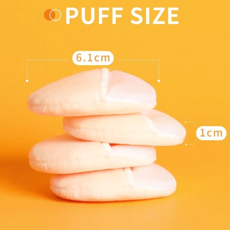 GLAMFIX Summer Pocket Puff 1 pcs _ Spon Bedak Tabur | GLAM FIX Alat Kecantikan Makeup by YOU