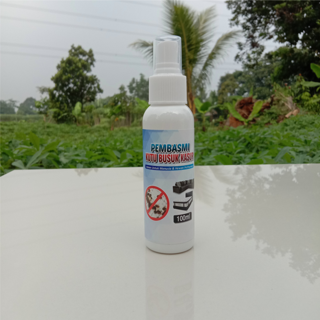 spray Anti Kutu &amp; Serangga 100ml / Kutu Busuk / Tungau / Kutu Kasur 100% Efektif Atau Uang Kembali