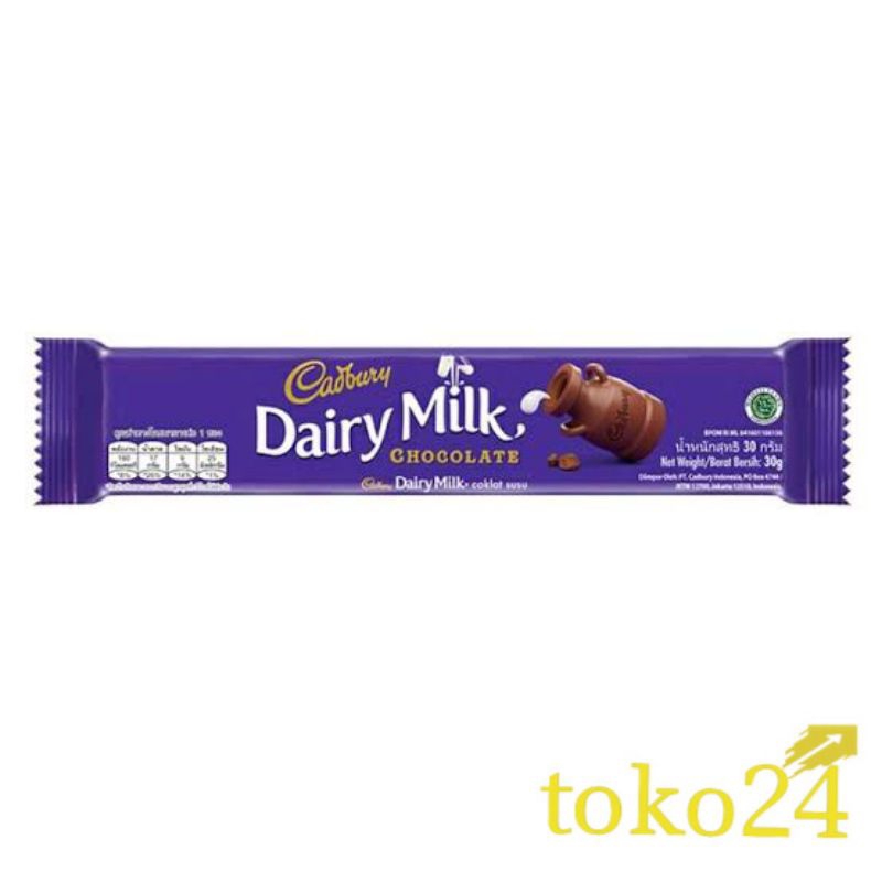 

Cadbury Dairy Milk Chocolate 30 gr