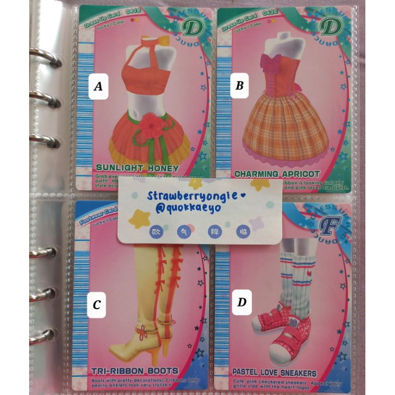 official love and berry card photocard kartu