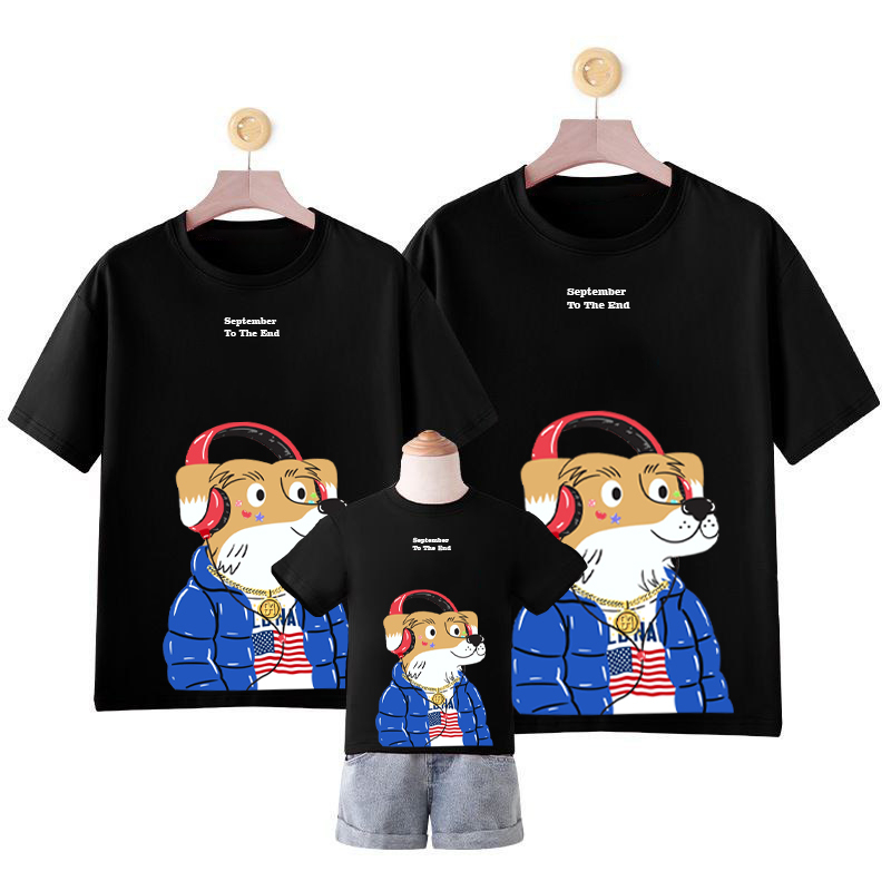 Amspro Baju Kaos Family Kaos Couple Baju Couple Keluarga Kaos Oversized DSTT1