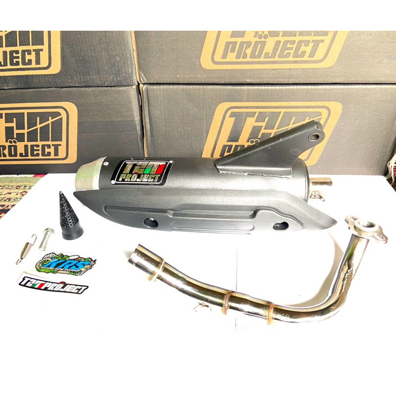 KENALPOT TZM PROJECT ORIGINAL KNALPOT TZM PROJECT BEAT SCOOPY PCX 150 VARIO SPEACY