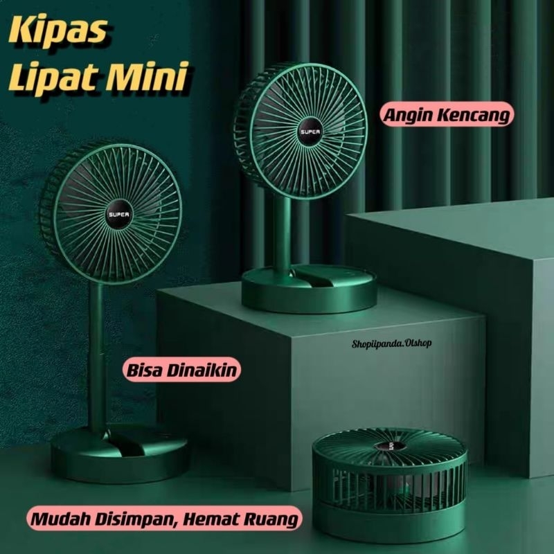 Foldable Mini Fan | Kipas Angin Lipat | Kipas Angin Kencang Foldable