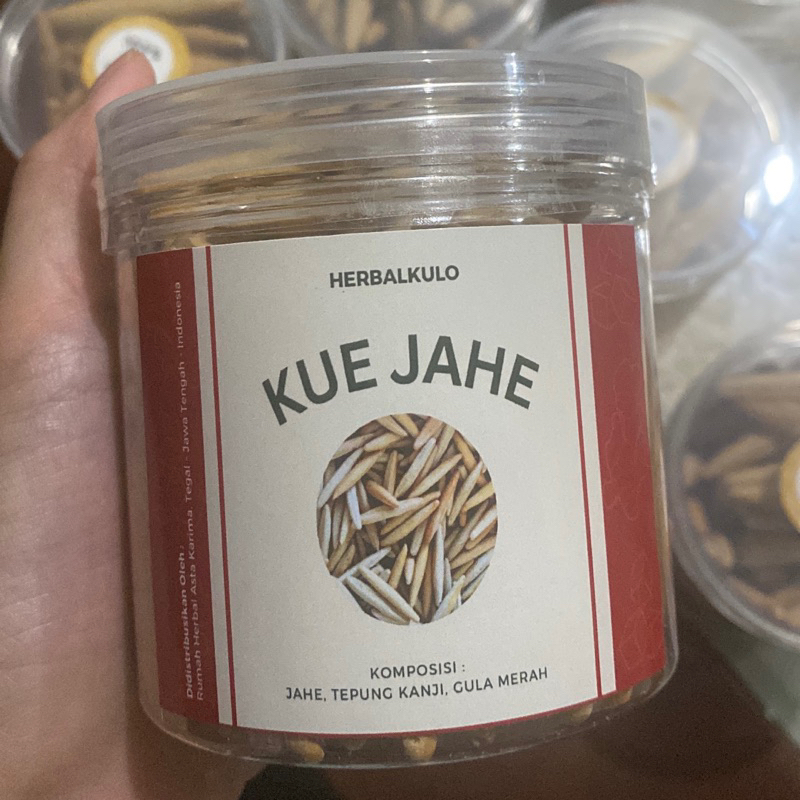 

Kue Jahe 150gr - 100% tanpa digoreng