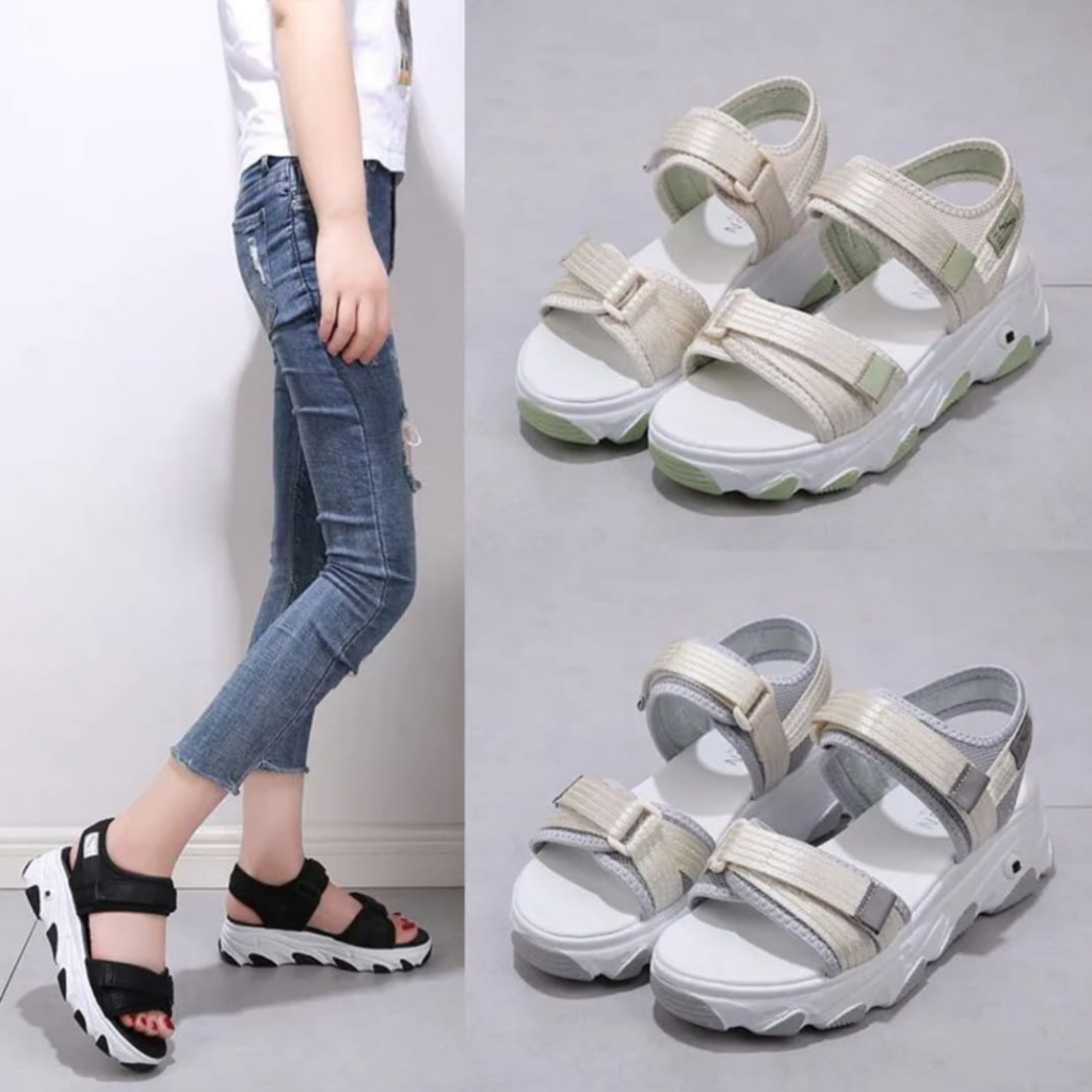 sandal gunung anak perempuan - Sendal Wanita Kekinian 2023 Casual Korean Style Import