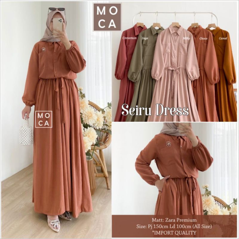 SEIRU DRESS MAXY CRINGKEL AIRFLOW