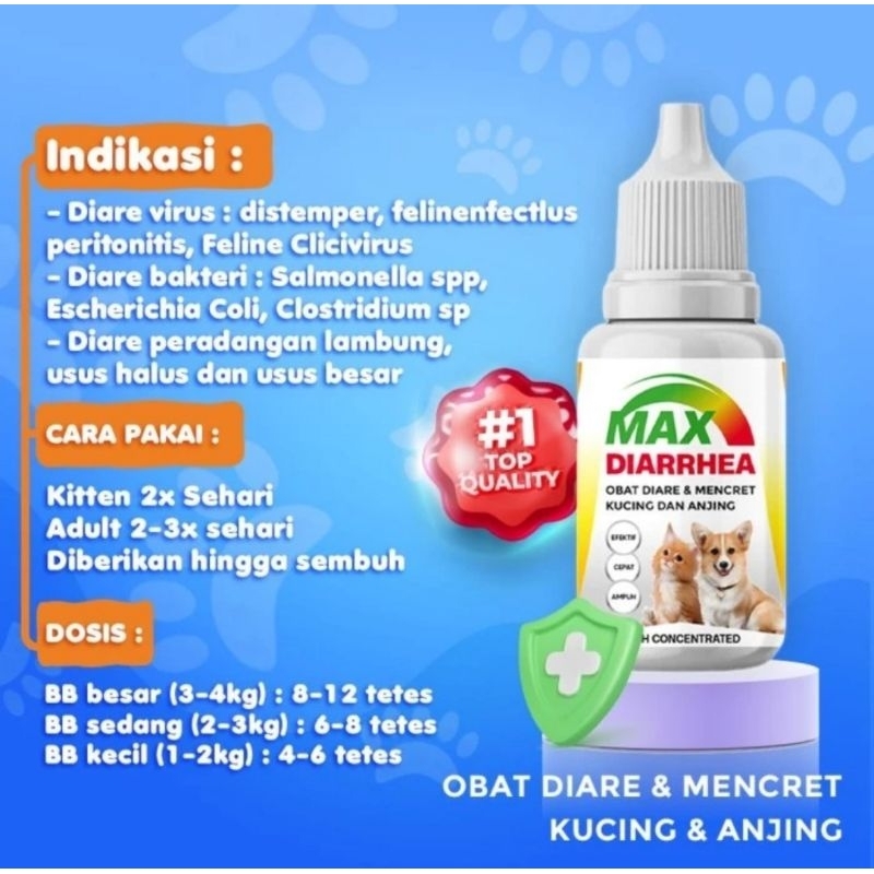 MAX DIARE MAX CAT OBAT DIARE KUCING