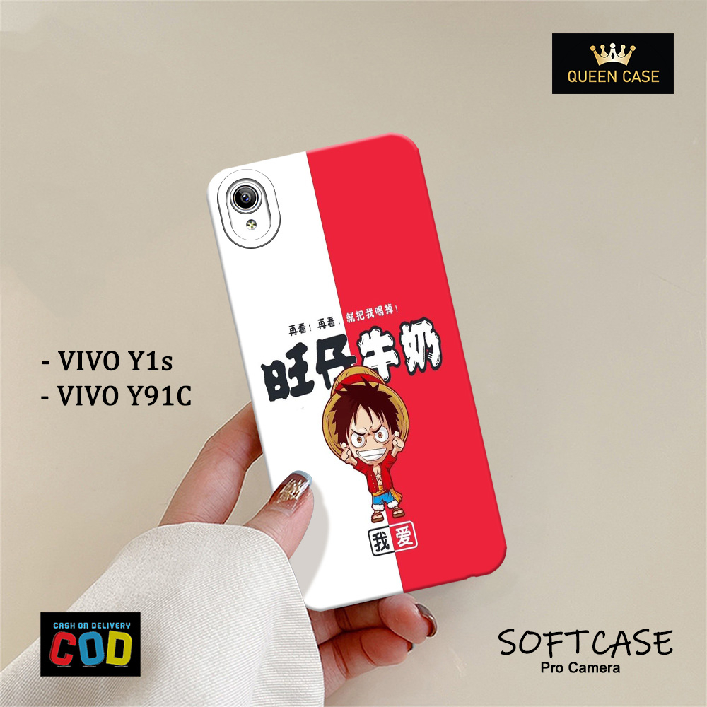 Softcase Hp VIVO Y91C / VIVO Y1s - Fashion Case ANIME - Case Hp VIVO Y91C / VIVO Y1s - Casing VIVO Y