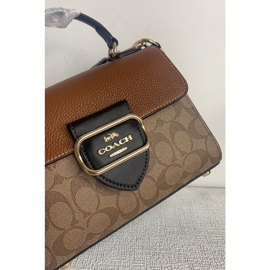 (NEW 2023) Coach Morgan Top Handle Satchel CF321 CE569 CE568 CF322 CH314 CF419