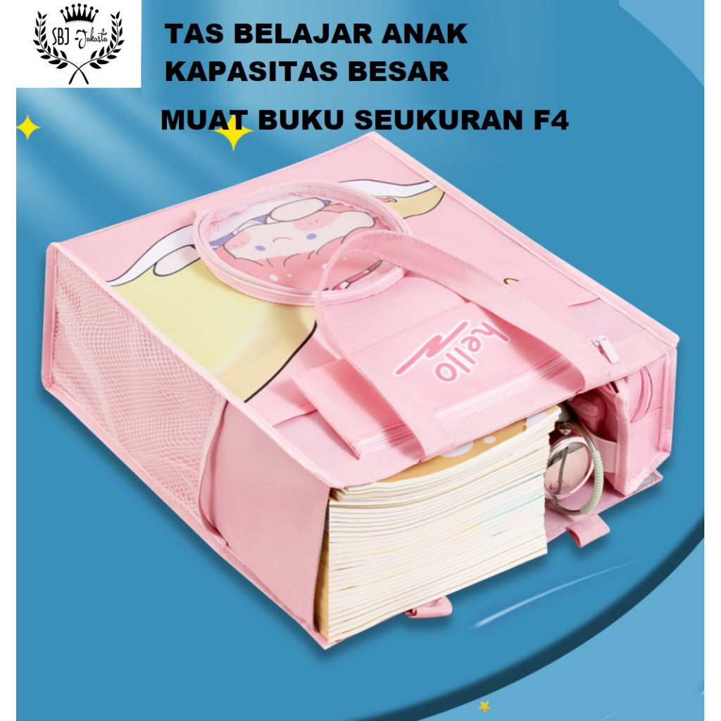 Tas Belajar Anak Tas sekolah Tas Kursus Tote Bag TUTOR BAG MK2