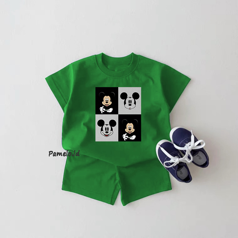 Pamelo.id Set Anak Viral 4 MK / Fashion Anak / Stelan baju anak / Korea Style / Set Balita