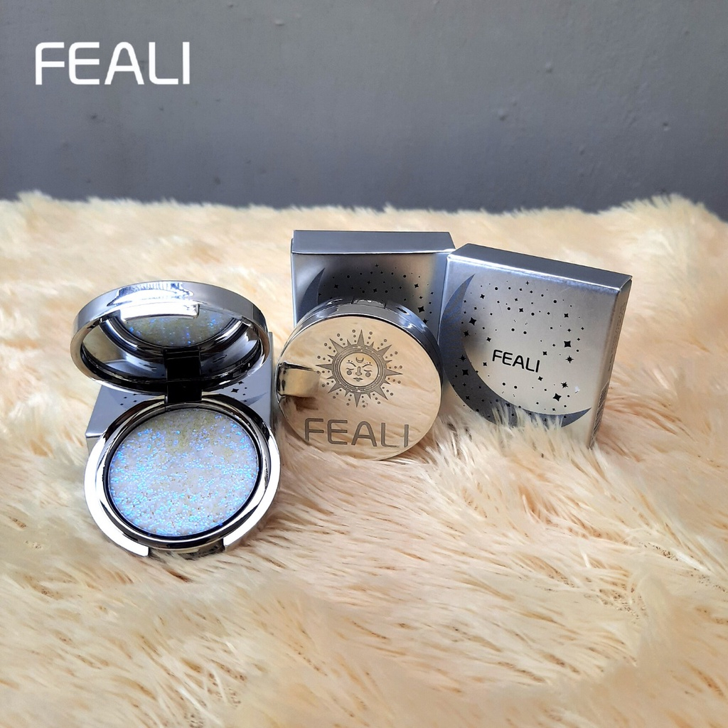 |LB | FEALI Glitter Eyeshadow Make up Shimmer Eyeshadow Pallette - Glitter Pallet Eyeshadow