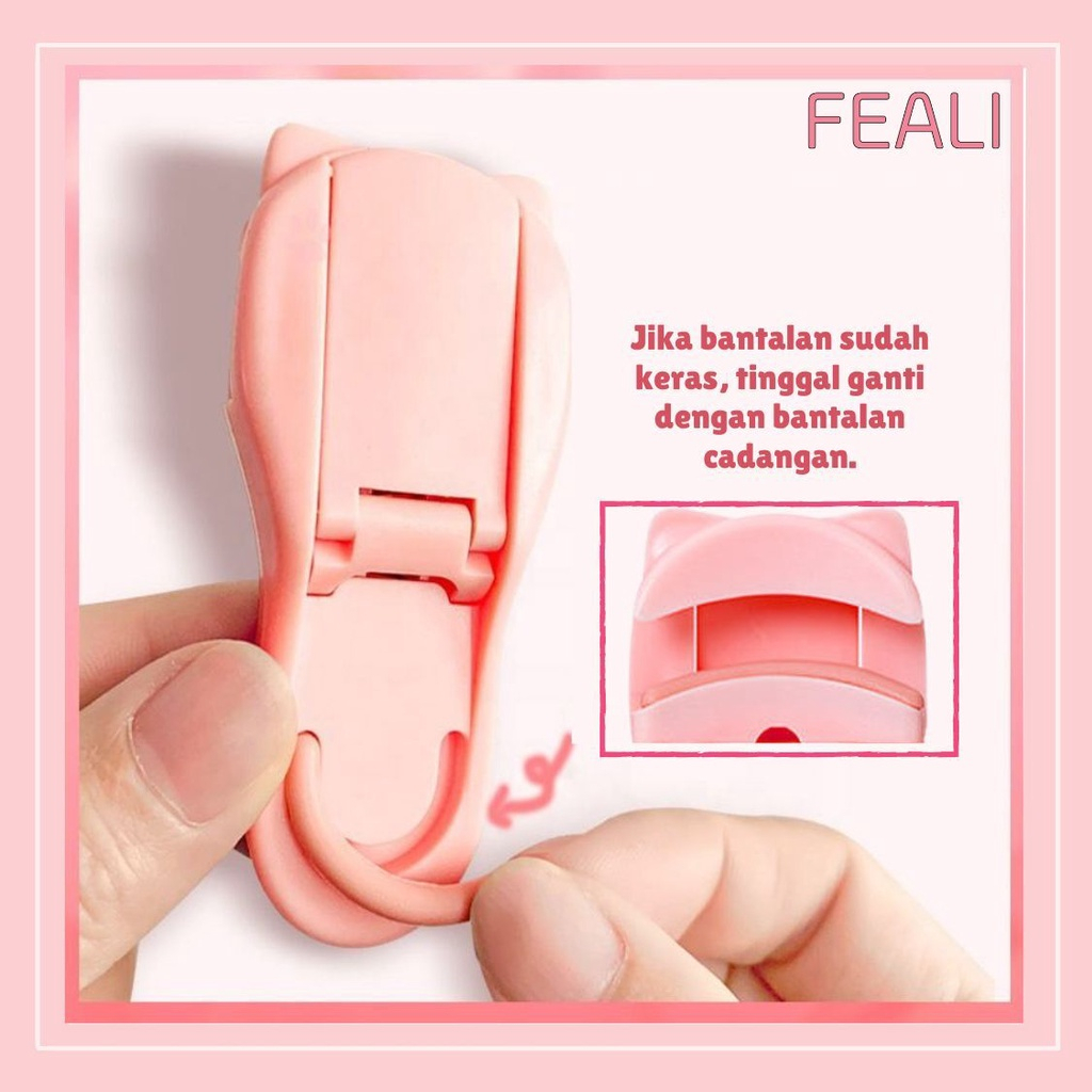 | LB | FEALI Eyelash Curler Penjepit Bulu Mata Pelentik Bulu Mata Jepitan Bulu Mata
