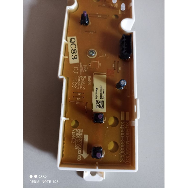 MODUL PCB MESIN CUCI SANYO ASW-85SB ASB-86SB AQUA AQW-85SB (M808-KEY)