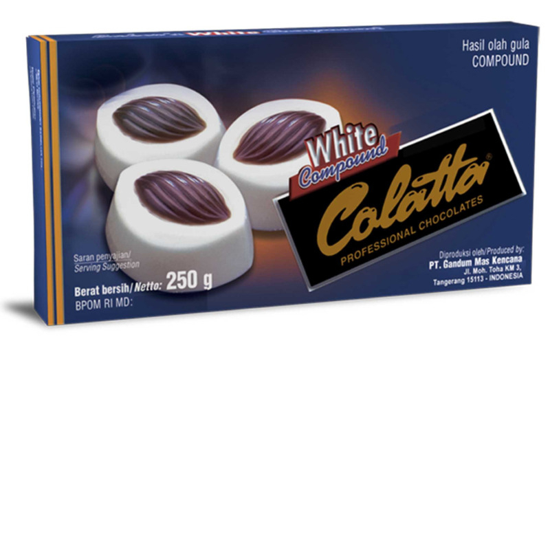 

Colatta Coklat putih Batang / Colatta Compound 250 gram