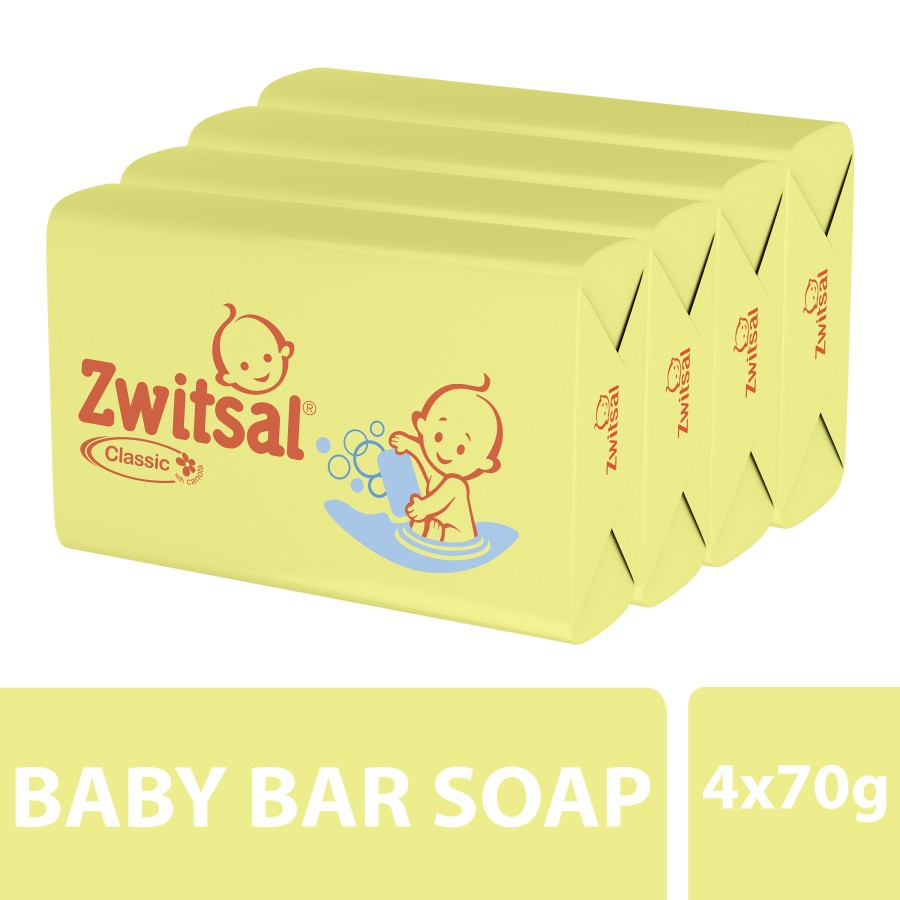 Zwitsal Baby Bar Soap Classic - Sabun Baby 70gr Package