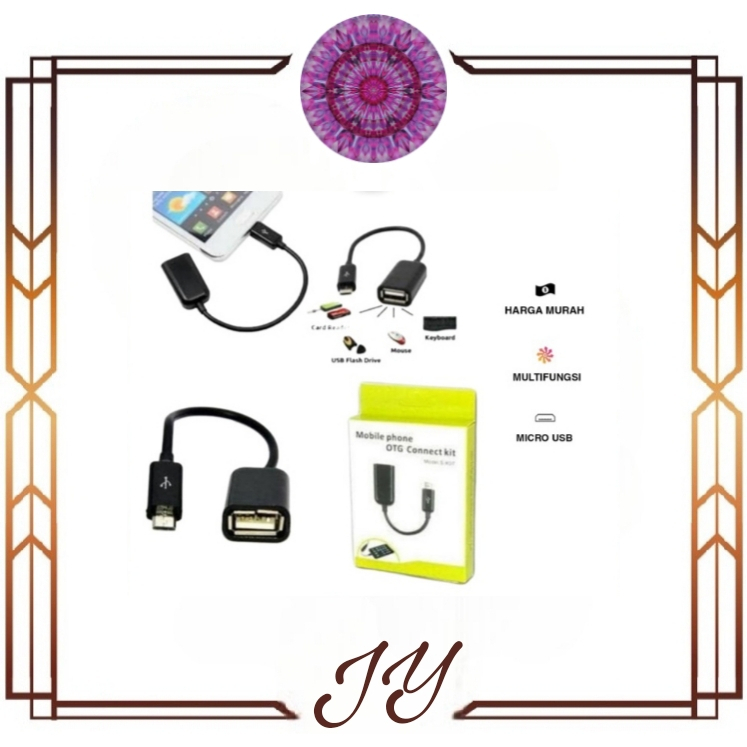 (JY) KABEL OTG MICRO USB OTG CONNECT