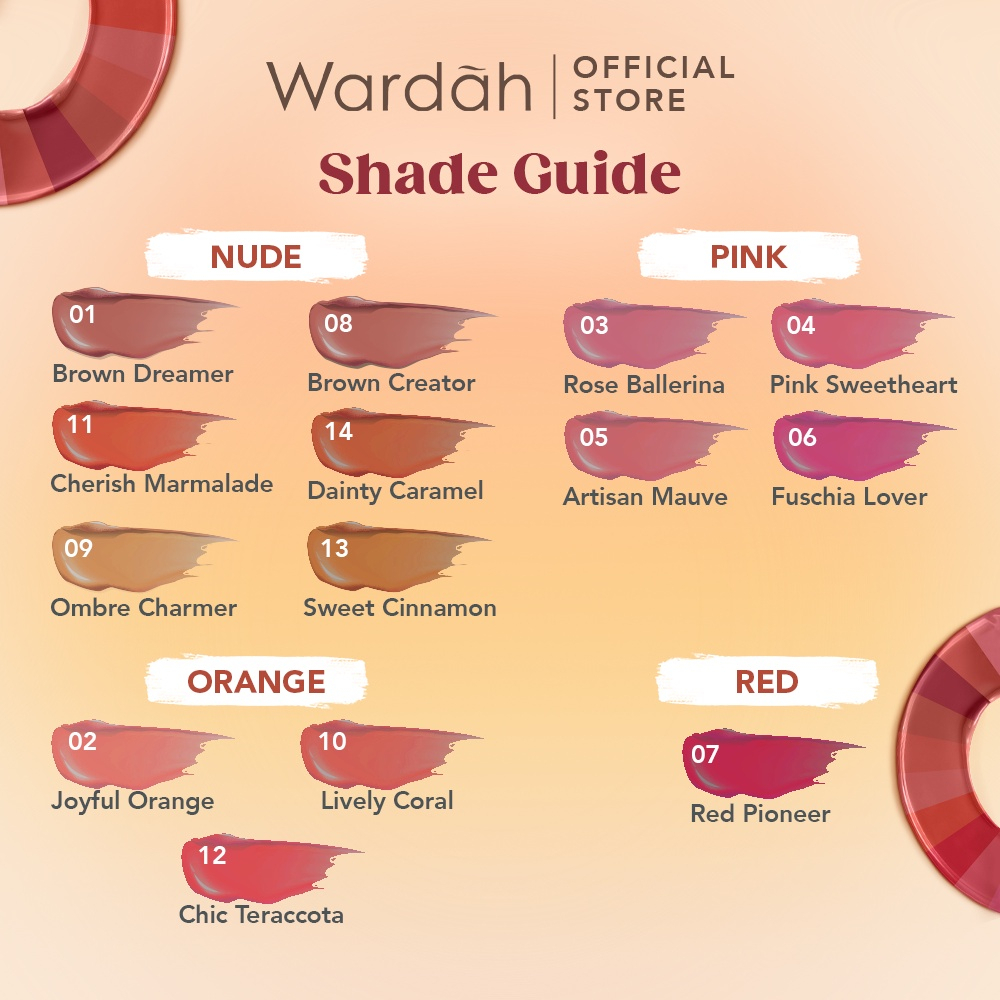 QEILA - Wardah Colorfit Velvet Matte Lip Mousse All Variant | 100% Ori