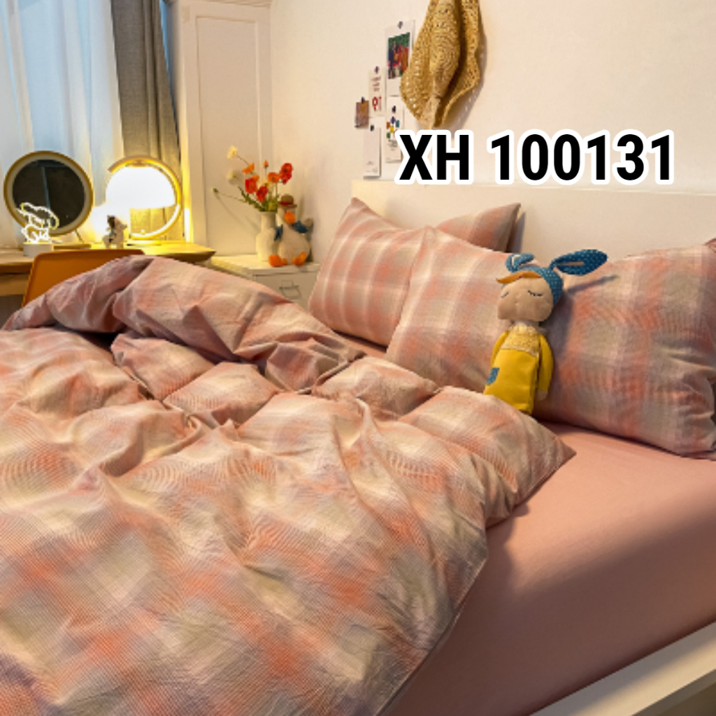 Bedcover Dacron Silicon Double Plain Aesthetic Ukuran 160Cm x 200Cm - Worlddekor