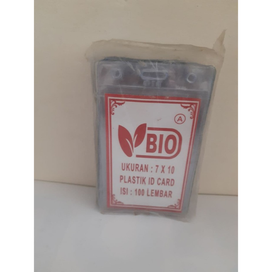 

plastik/kantong ID CARD BIO