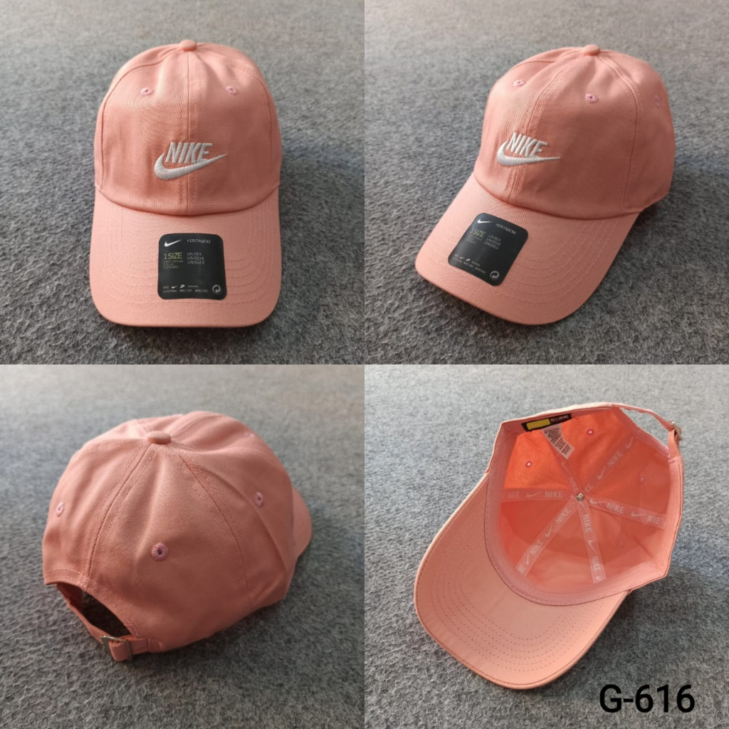 G-616 Topi Nike classic Vintage Soft Pink