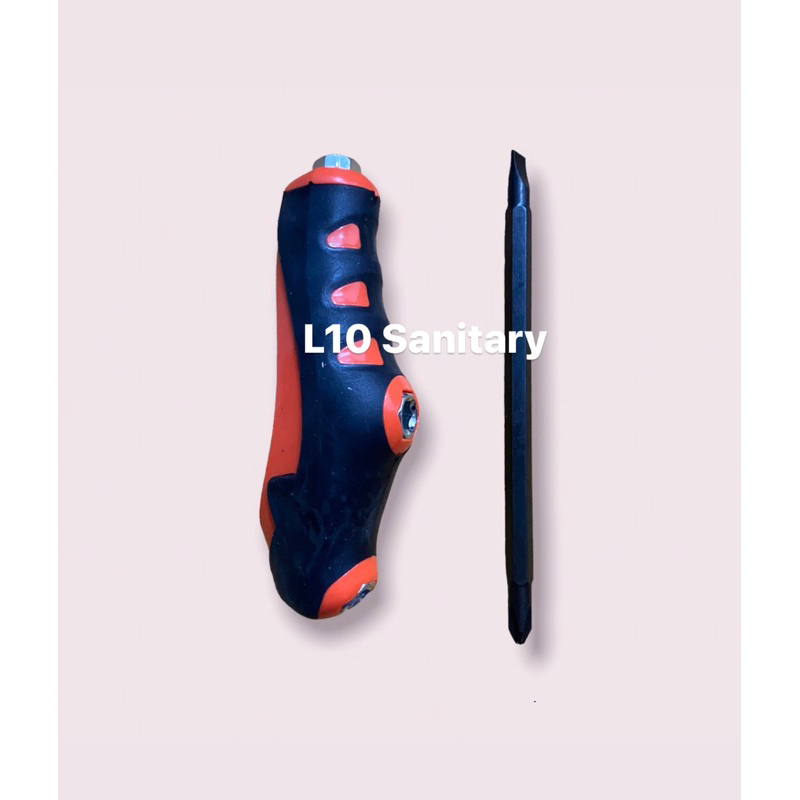 Obeng Bolak Balik CAMEL 2Way 3 FUNGSI 3 in 1 Screwdriver 4 Inch