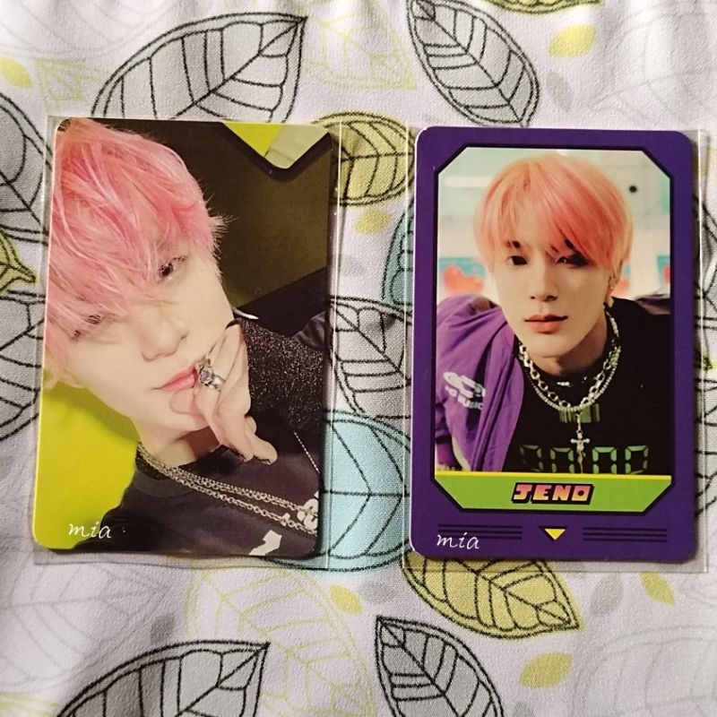 Photocard PC Matching Card MC Jeno Glitch Mode NCT Dream