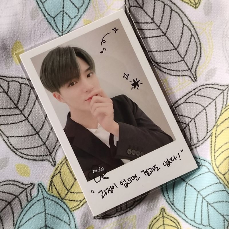 Photocard Polaroid Jeno NCT Home NCT Dream