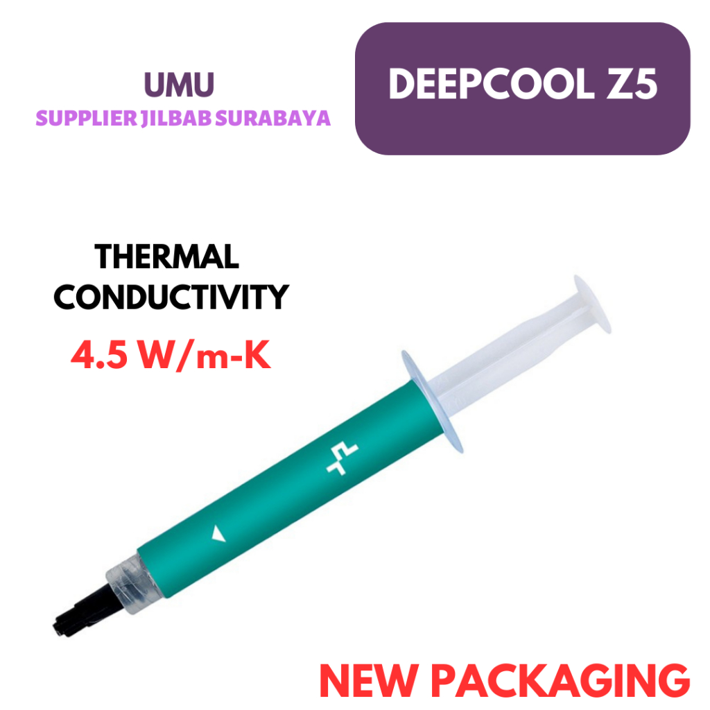 (UMU SUPPLIER) DEEPCOOL Z5 THERMAL GREASE PASTE DEEP COOL CPU VGA GPU PROSESOR