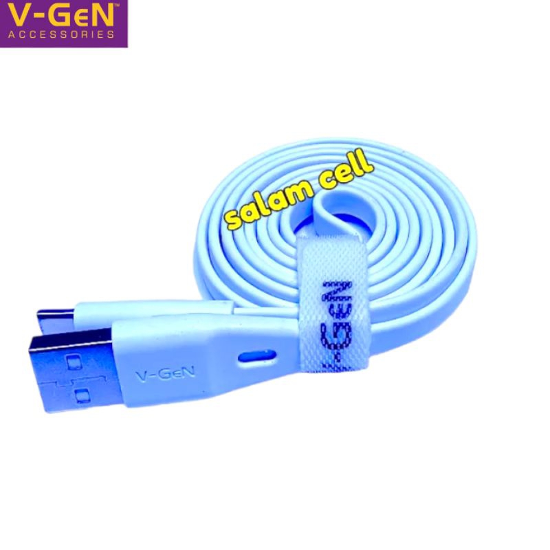 Kabel Data Micro Usb V-Gen JCM3-02 Fast Charging 1toples isi 30pcs Original Vgen Garansi Resmi