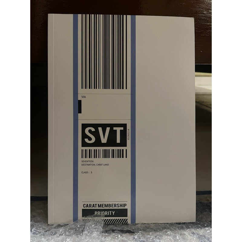 wts pb pilot membership kit seventeen photobook 2020