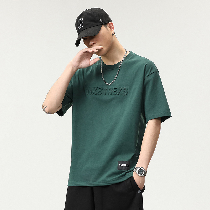 T&amp;Y Kaos Oversize Unisex 6789 Baju Distro Pria Wanita Atasan Lengan Pendek Tshirt Longgar Model Polos Warna Warni Murah Import