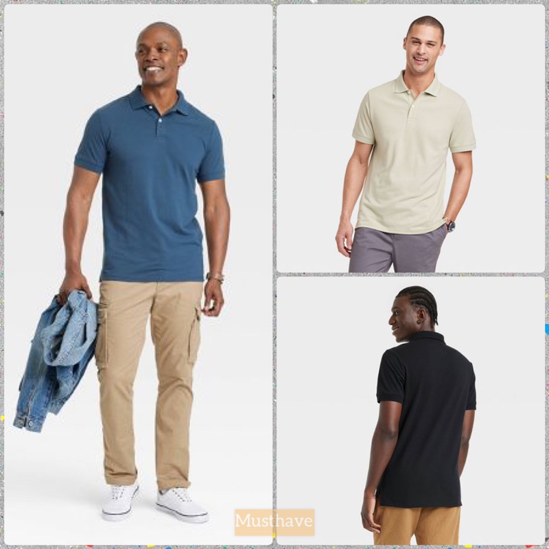 Goodfellow basic loring polo shirt