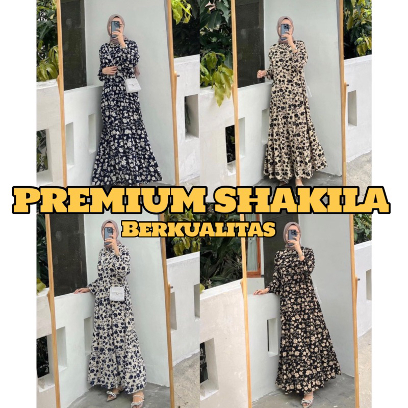 GFS BELAMI SHAKILA FLORAL MAXI DRESS