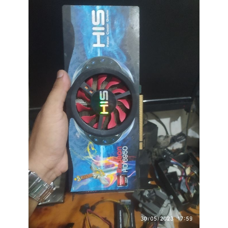 Vga hd 6950 ddr5 2gb no display