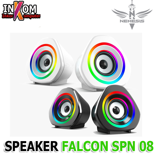 Speaker RGB Stereo Speaker Gaming NYK SPN 08 Falcon 2.0