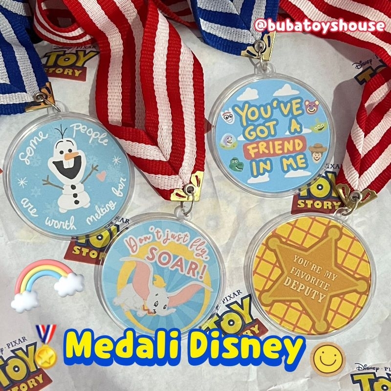 Medali Disney Lucu Kado Gift Graduation Wisuda