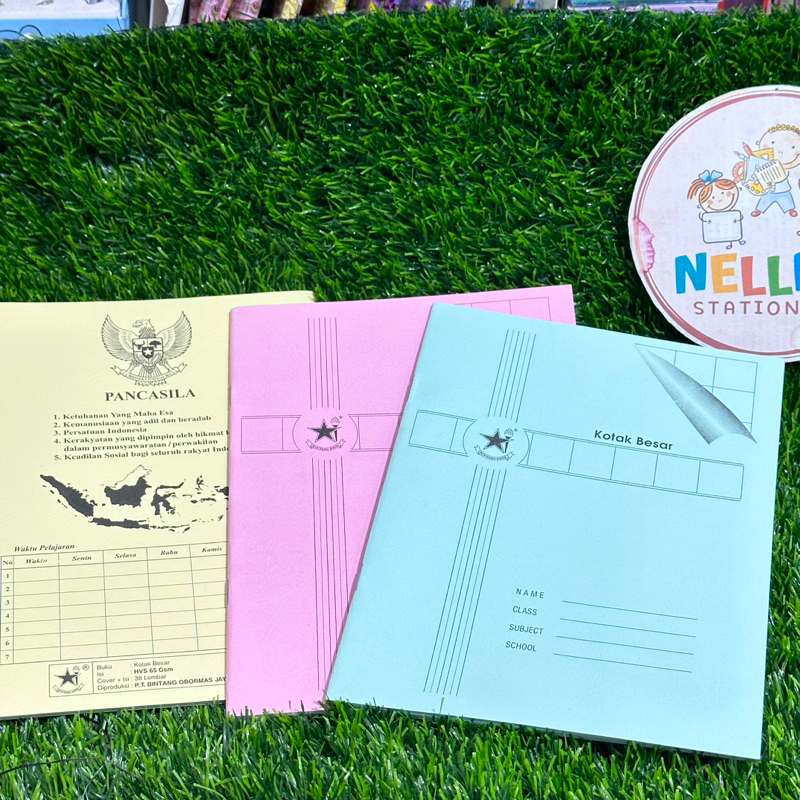 

BUKU KOTAK BESAR BINTANG OBOR 38 LEMBAR ( SATUAN )