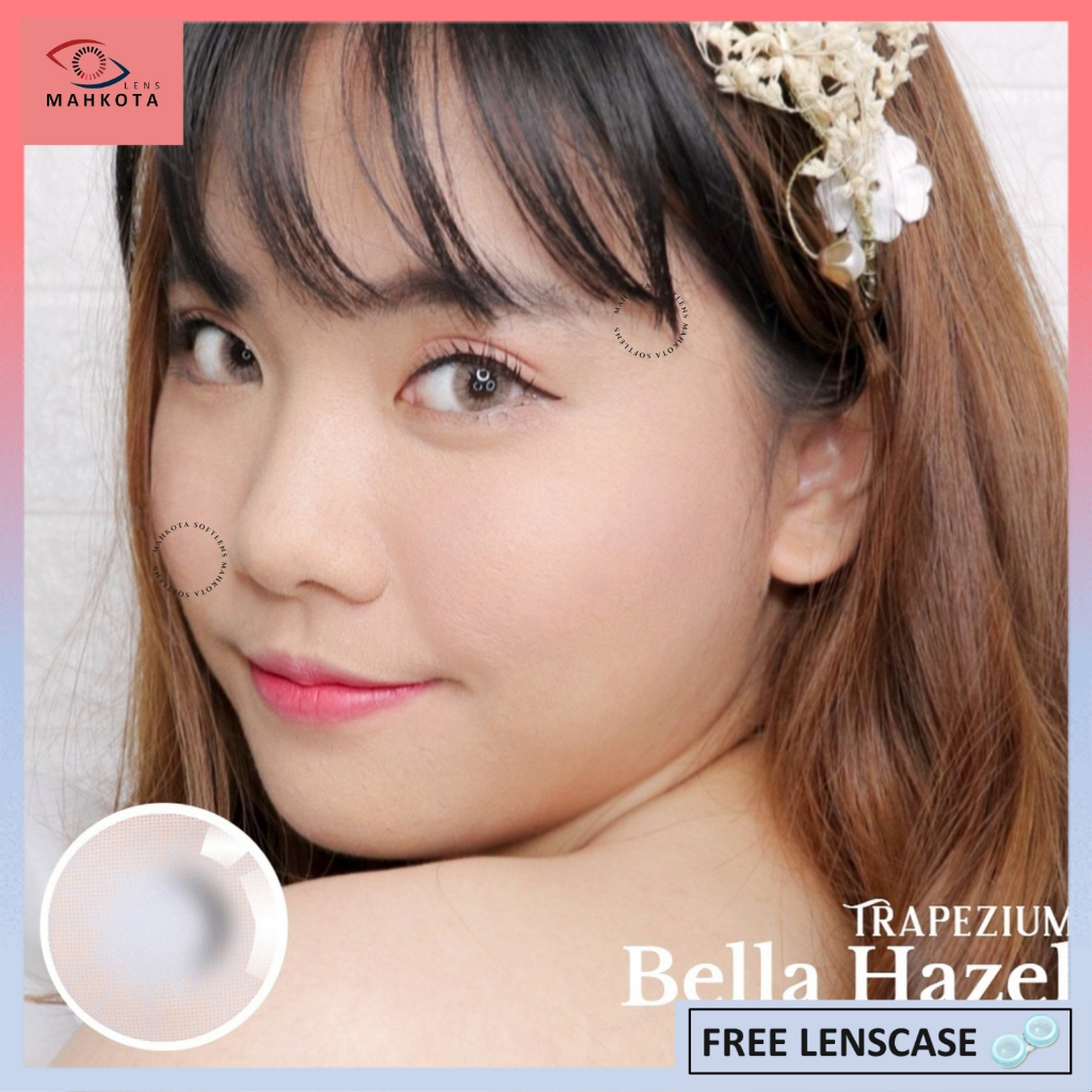 SOFTLENS TRAPEZIUM NORMAL BY CTK DIA 14.5MM / FREE LENSCASE / Softlen Soflen Soflens