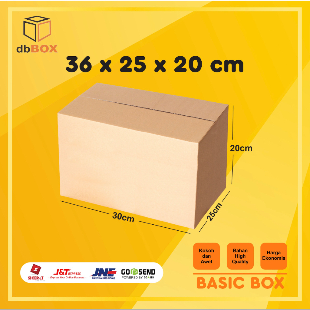 

BOX KARDUS 36x25x20 cm DUS PACKING