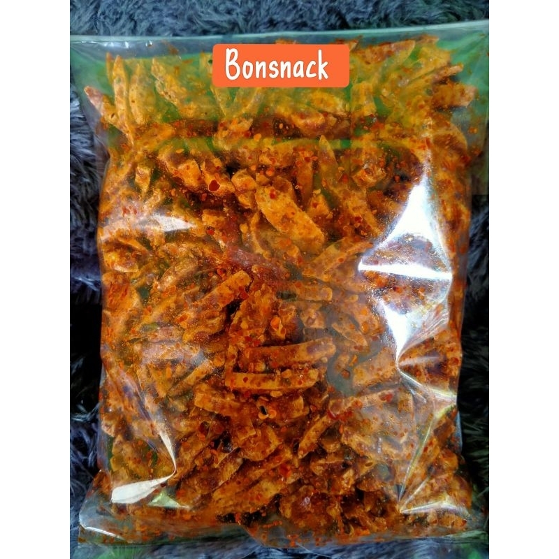 Basreng stik premium Daun jeruk 250 grm