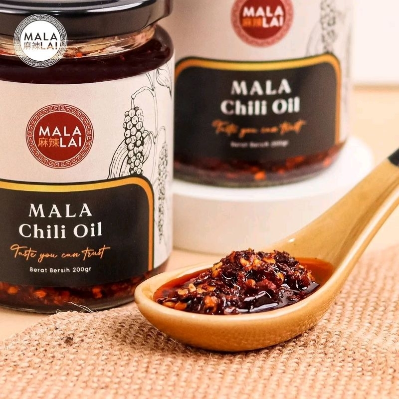 

Spicy Mala Chili Oil, Authentic Szechuan style by Mala Lai - 200gr