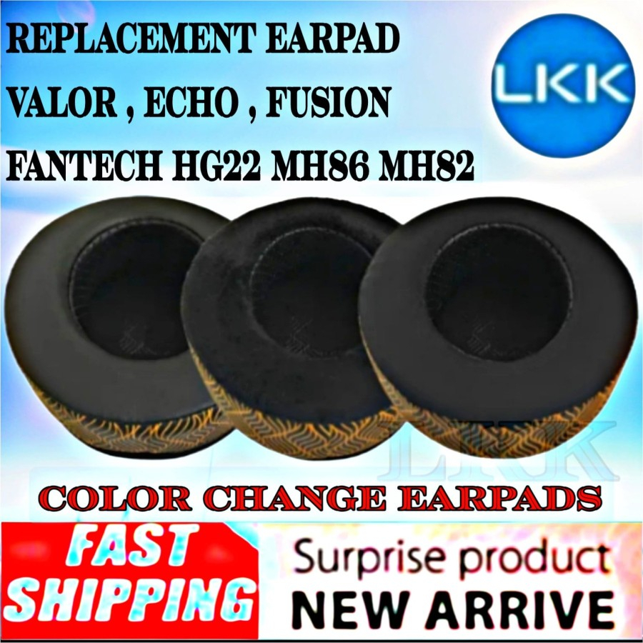 Bantalan Earpad Foam Fantech Echo Fusion Valor HG22 HG 22 MH86 MH82 MH 82 86 Ear Pads Earcup