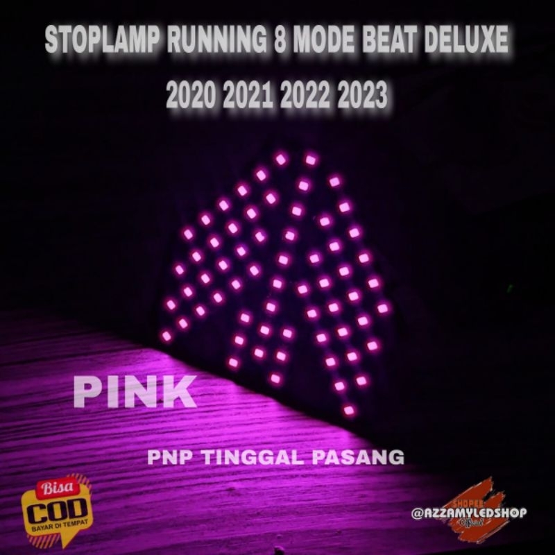 COD stoplamp running beat deluxe lampu rem running beat 2020 2021 2022 2023 8 mode otomatis pnp super terang