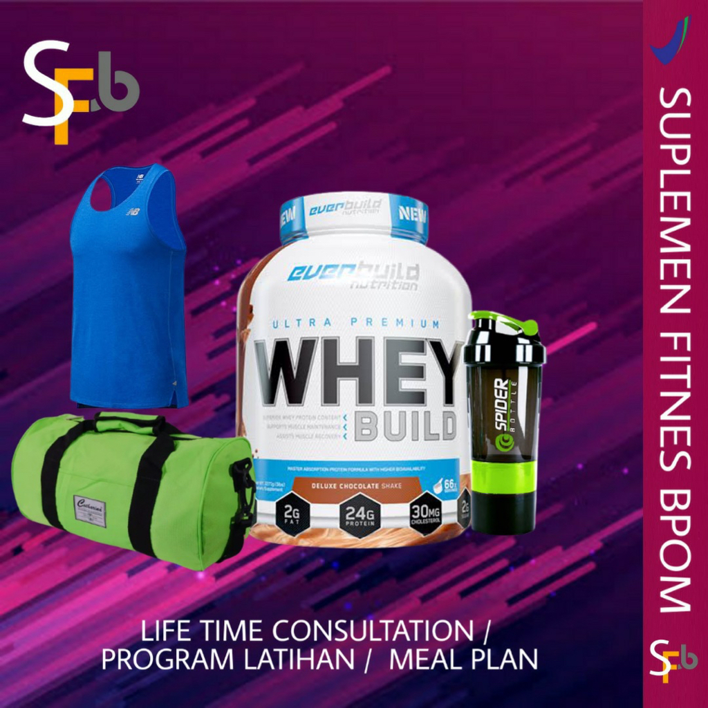everbuild whey build 5 lbs isolate concentrate hydrolized whey blend