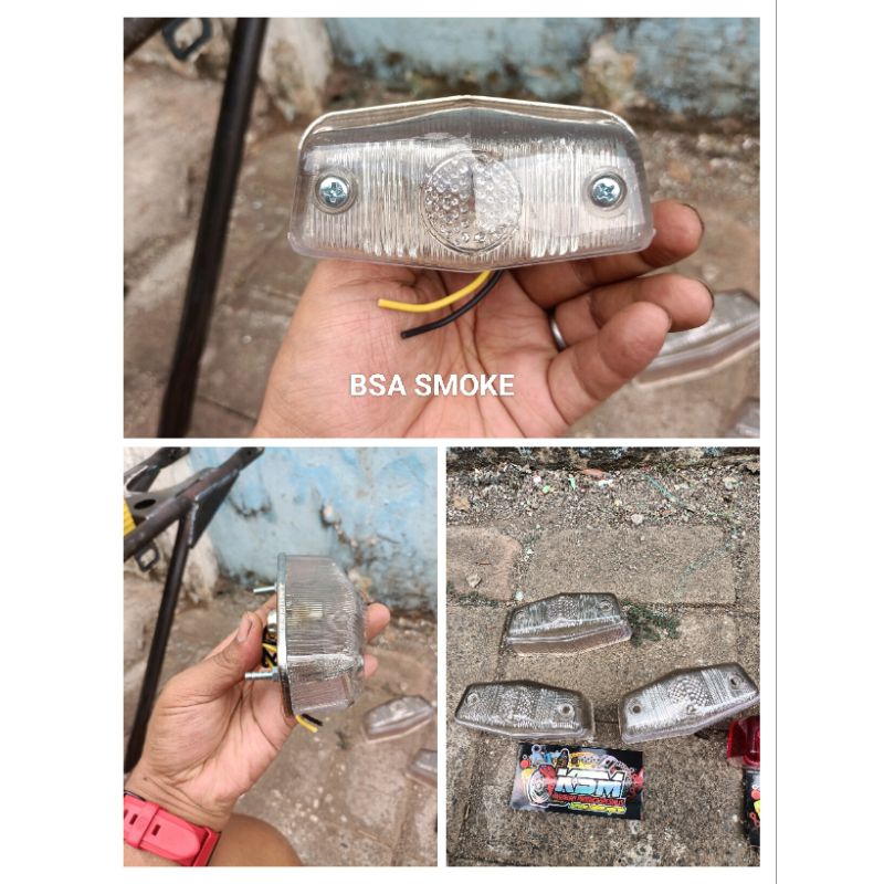 lampu belakang BSA SMOKE PNP CB /STOPLAMP BSA SMOKE