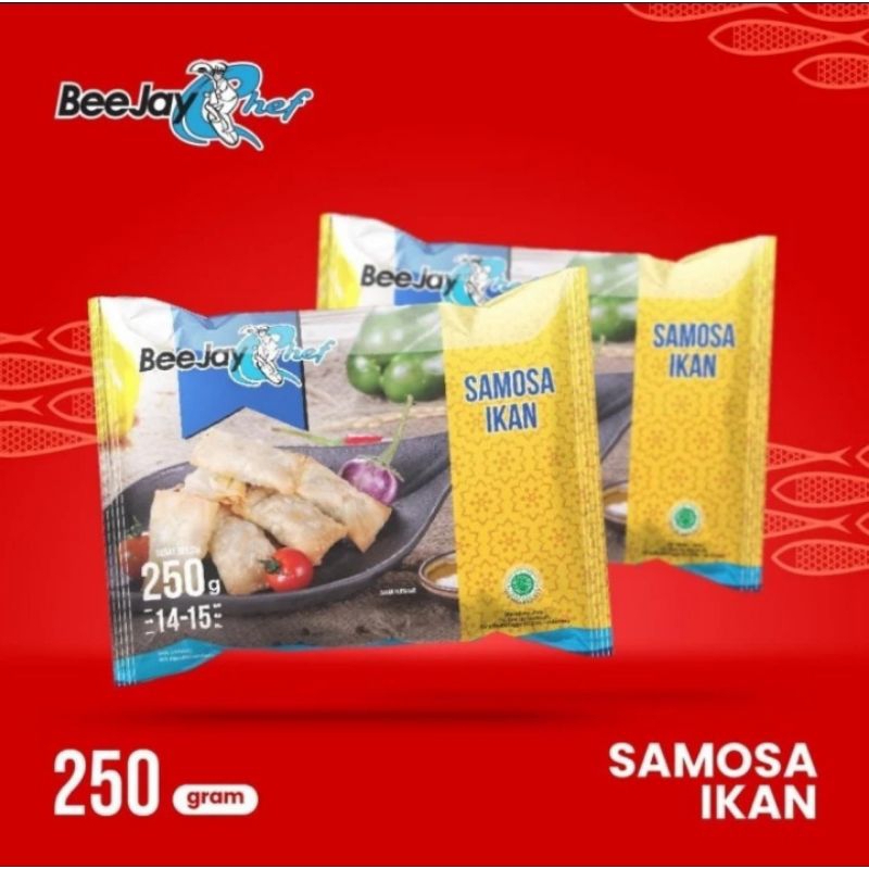 Bee Jay Samosa Ikan 250Gr