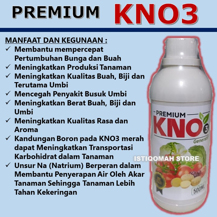 Pupuk Pembesar Umbi Kentang Paling Bagus Premium KNO3 500ml Pupuk Anti Busuk Umbi Kentang Terbaik Murah Terlaris