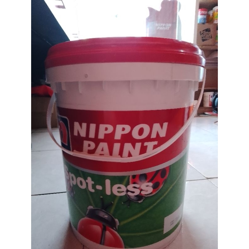 Cat Dinding Tembok 20Ltr 1 Pail Anti Noda Spotless Nippon Paint